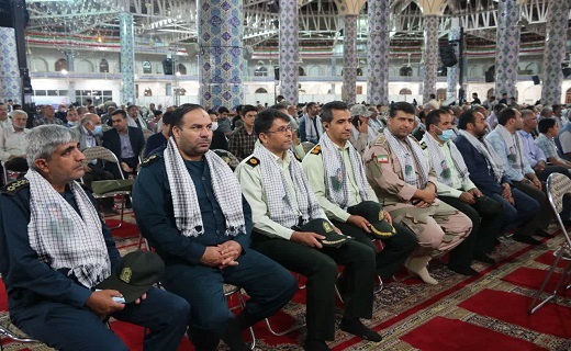 برگزاری مراسم چهارمین سالگرد شهادت سردار شهید حاج سیدحسین فیض اردکانی+تصاویر