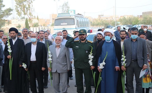 برگزاری مراسم چهارمین سالگرد شهادت سردار شهید حاج سیدحسین فیض اردکانی+تصاویر