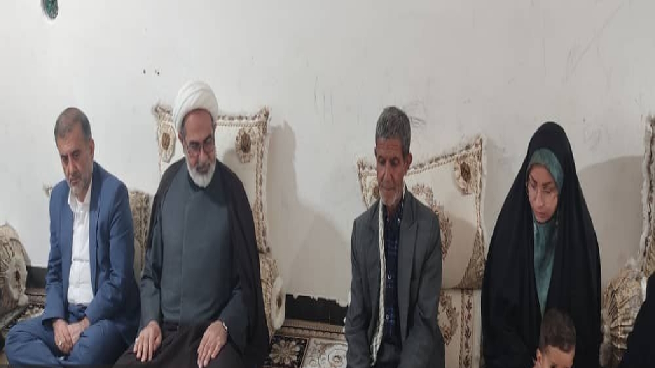 دیدار رئیس سازمان قضایی نیرو‌های مسلح با خانواده شهید مدافع امنیت