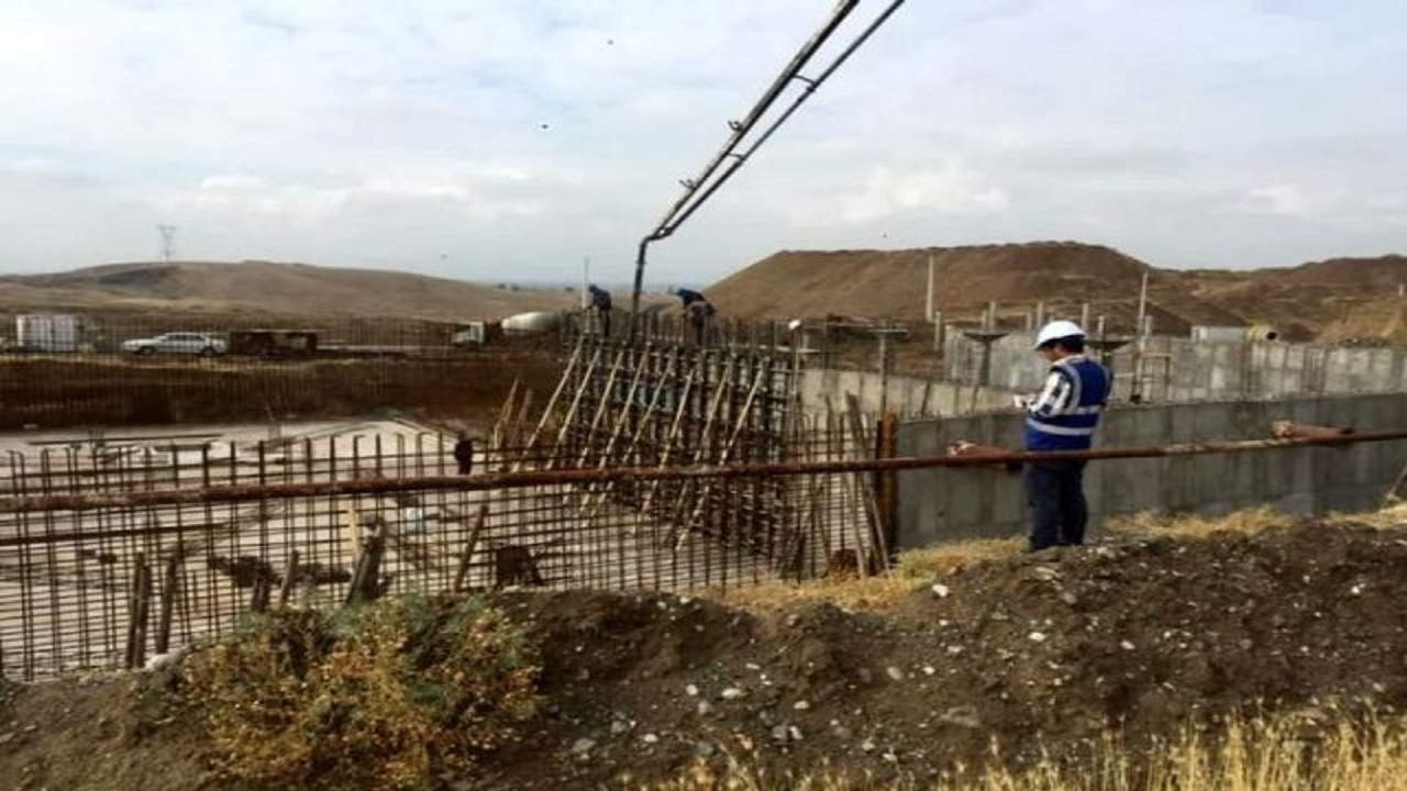 پیشرفت ۹۵ درصدی مخزن ۲۰ هزار متر مکعبی گرمابدشت گرگان