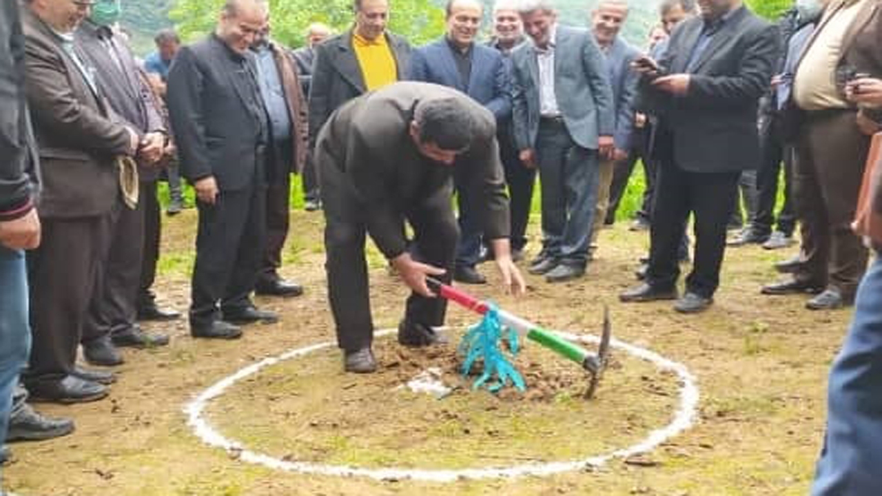 احداث مخزن برای تامین آب ۱۳۳ خانوار سوادکوهی