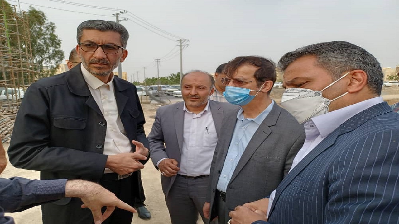 بازدید شهردار و فرماندار قم از پروژه‌های شهری