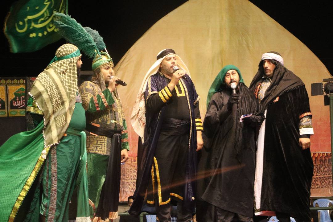 برگزاری سوگواره ملی تعزیه در ده زیار کرمان