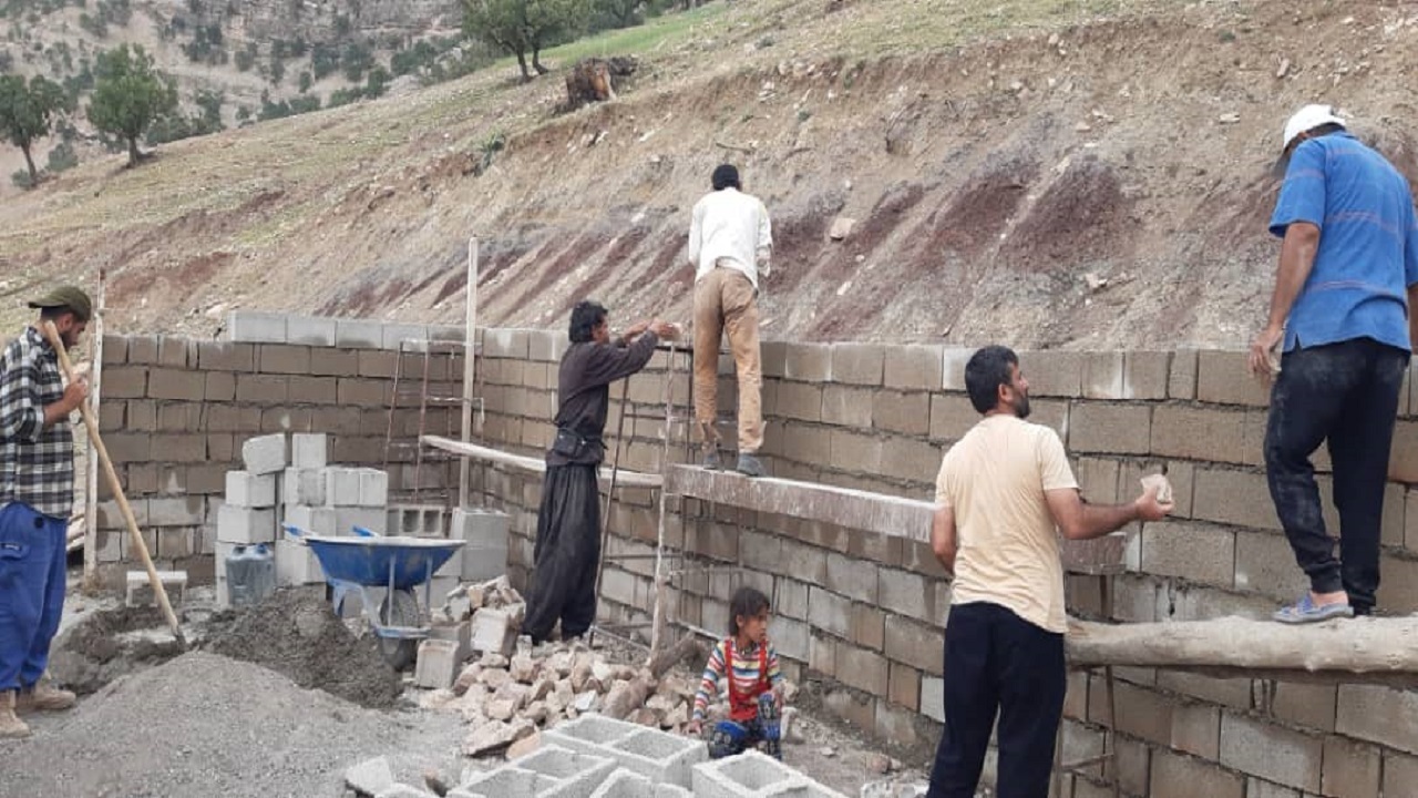احداث ۱۳ واحد جایگاه برای زلزله زدگان اندیکا توسط جهادگران باوی