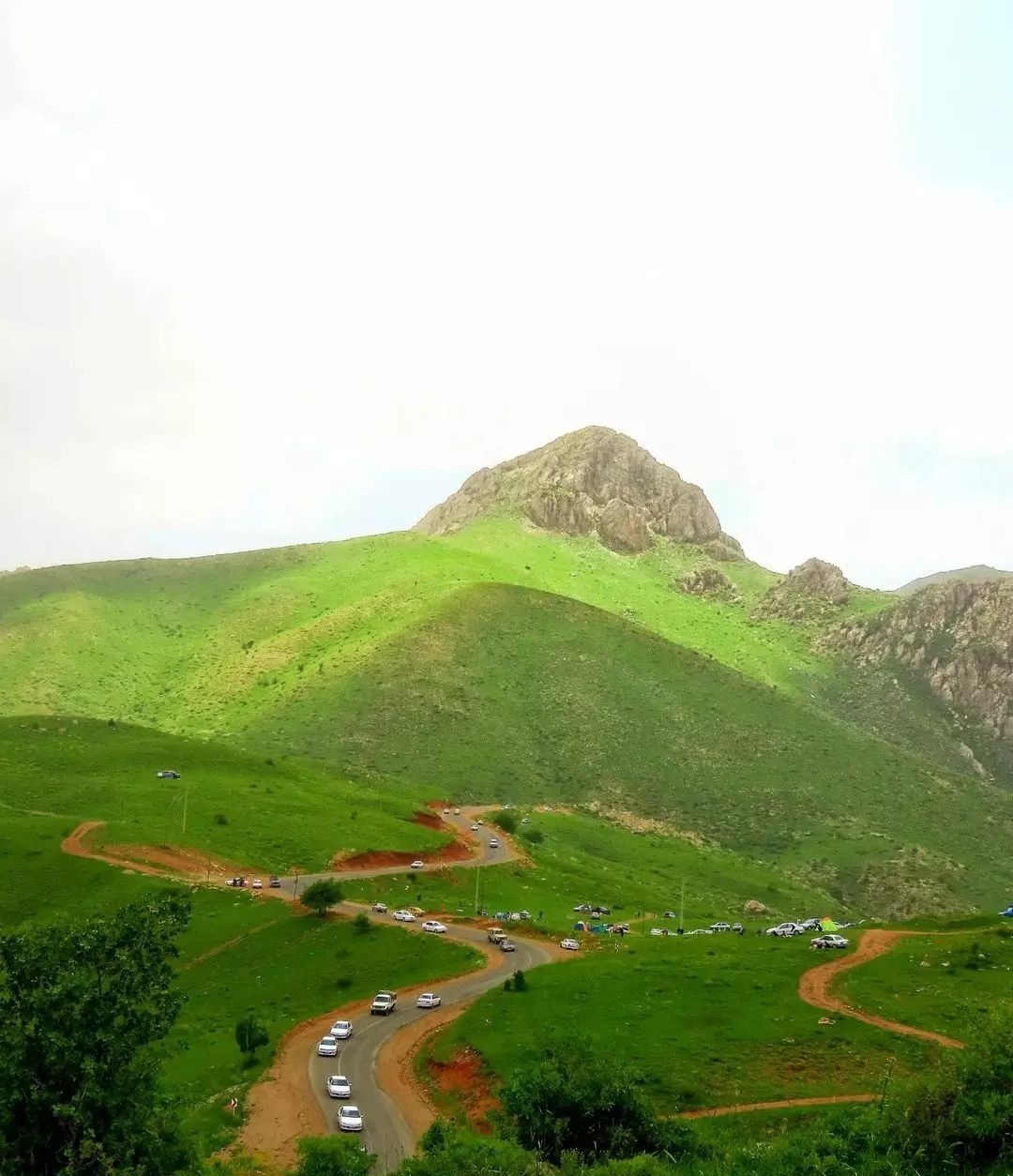 تصاویری از طبیعت بهاری روستای دزلی