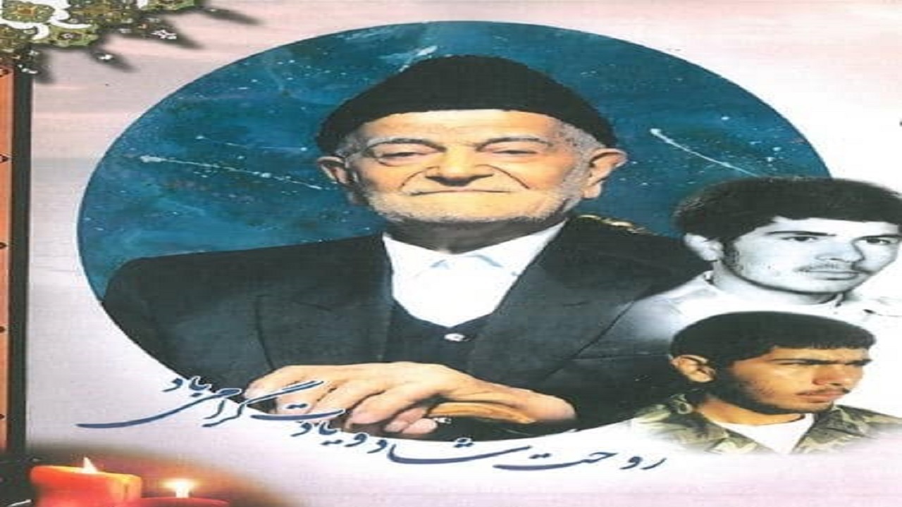 تشییع پیکر پدر شهید جواد مهجور