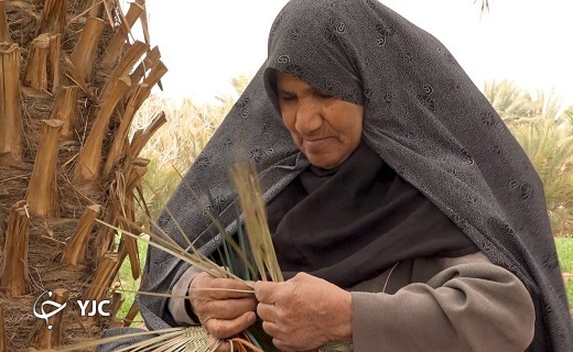 حصیربافی جلوه&zwnj;ای از فرهنگ دیار نخل و آفتاب