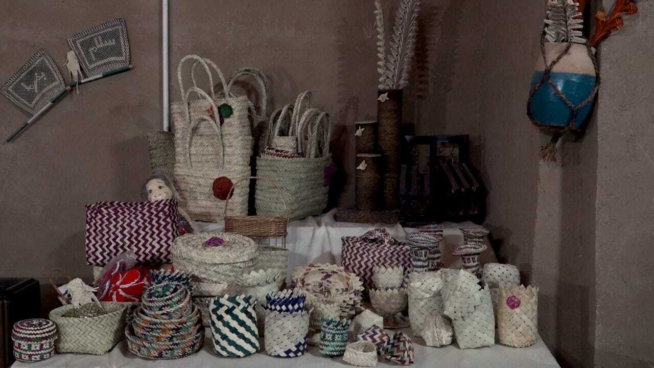 حصیربافی جلوه‌ای از فرهنگ دیار نخل و آفتاب