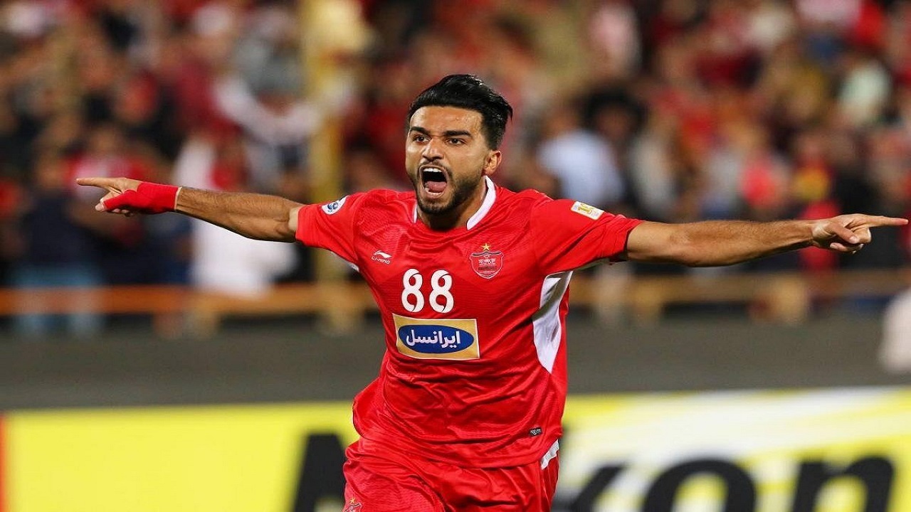 گل اول پرسپولیس به شهرخودرو + فیلم