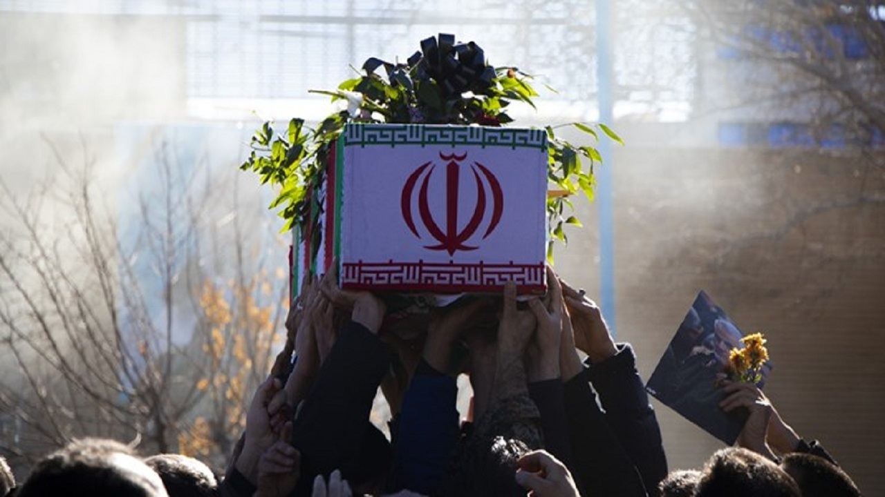 تشییع پیکر شهید جوهر نوری در جوانرود