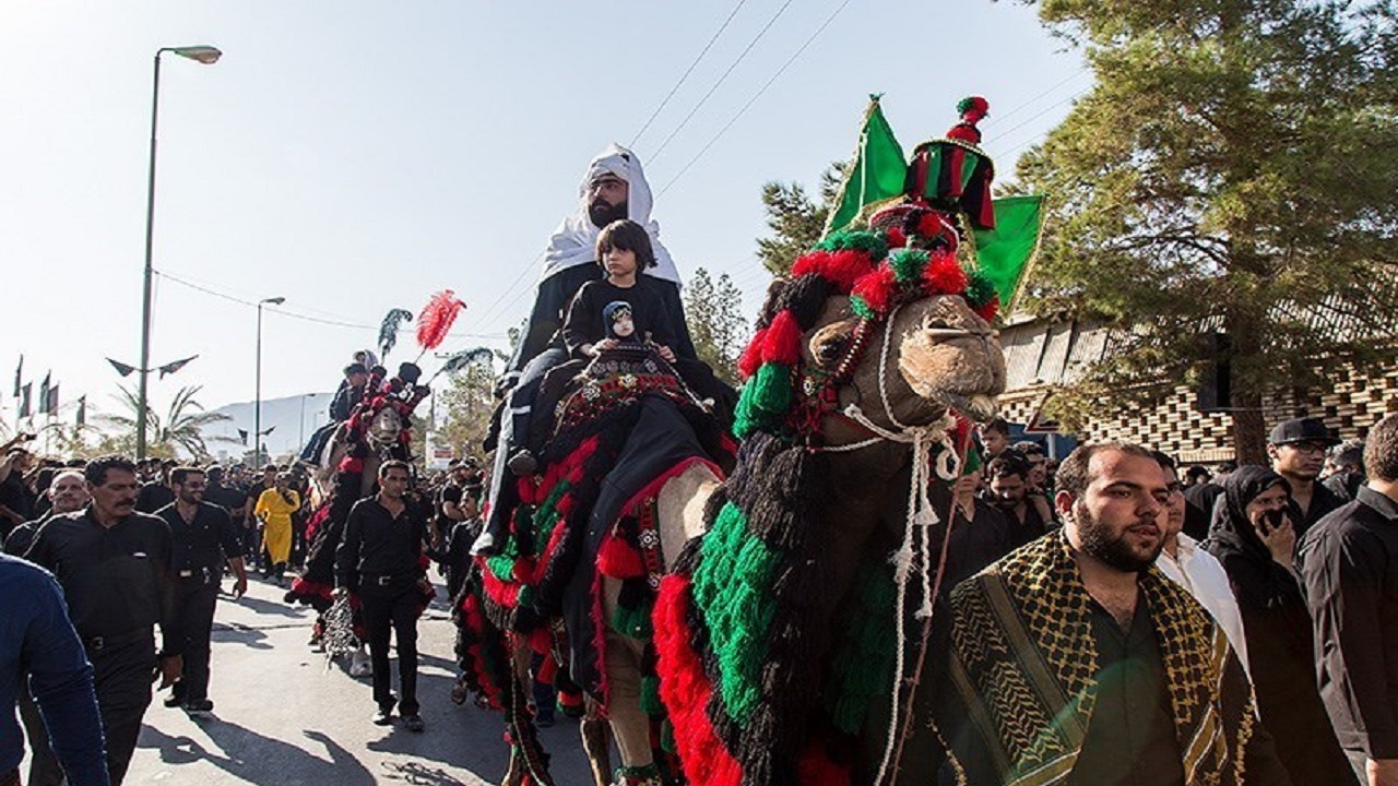 کاروان نمادین امام حسین (ع) دوم محرم در زنجان به حرکت در می‌آید