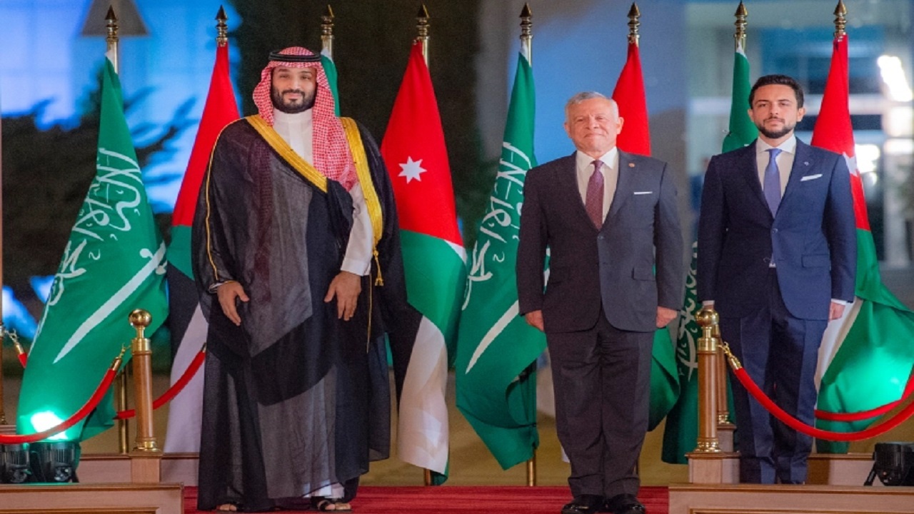 اردن، ایستگاه دوم بن سلمان در سفر منطقه‌ای