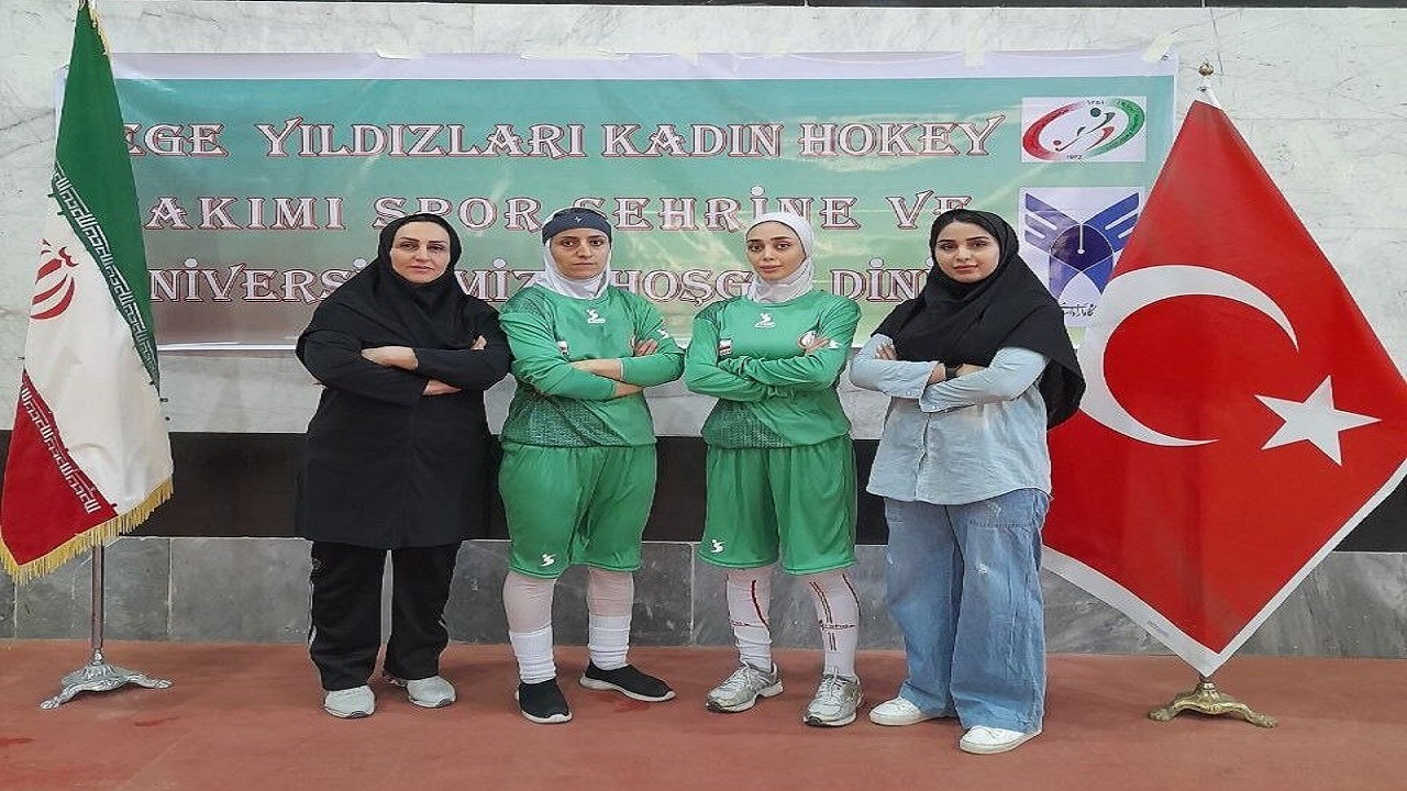 چهار بانوی همدانی در اردوی آسیایی هاکی
