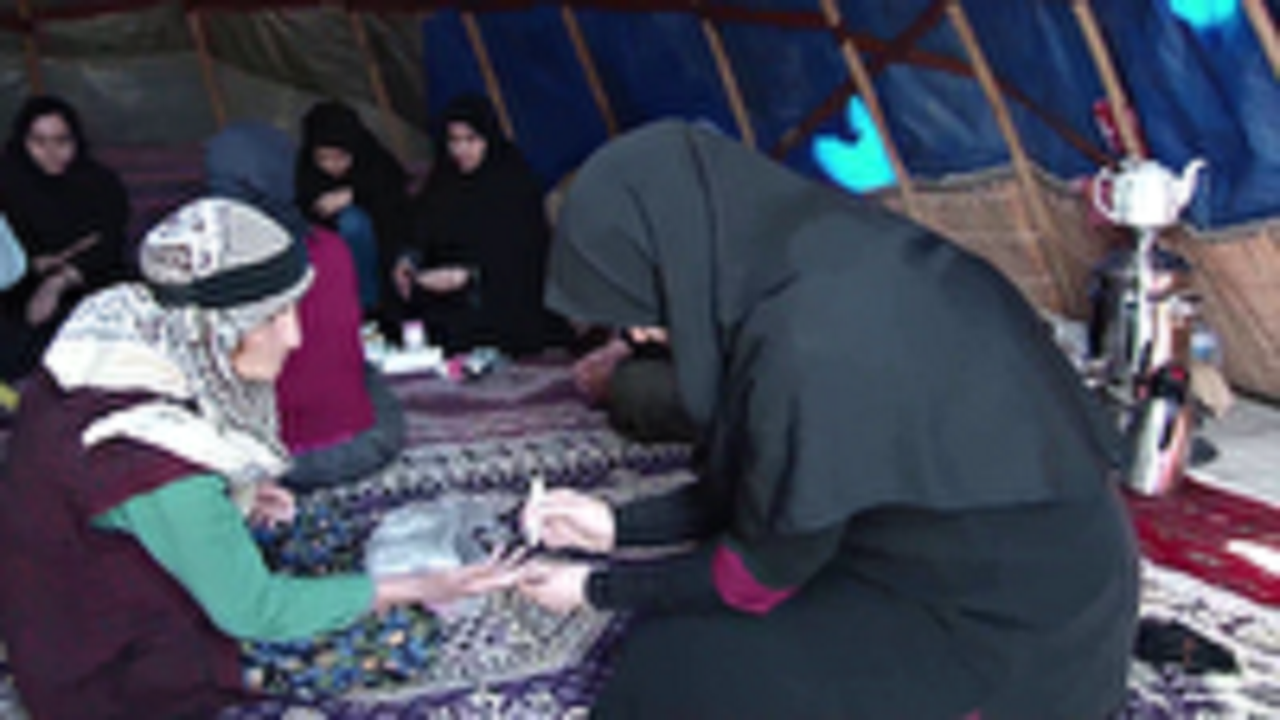 ویزیت رایگان عشایر سهند به همت جهادگران بسیجی
