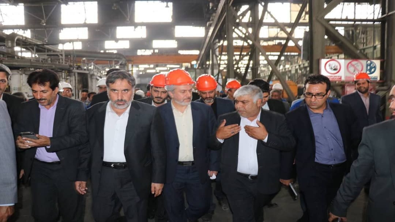 بازدید وزیر صمت از مراکز صنعتی و تولیدی اسفراین