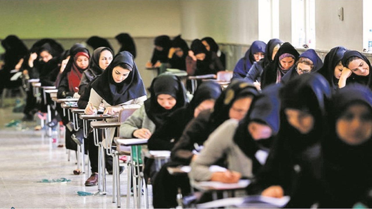 روز پایانی کنکور در قزوین+ فیلم