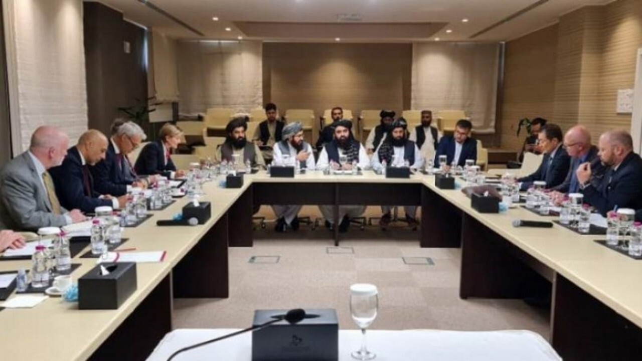 امیرخان متقی با نمایندگان و سفیران ۱۱ کشور اروپایی دیدار کرد