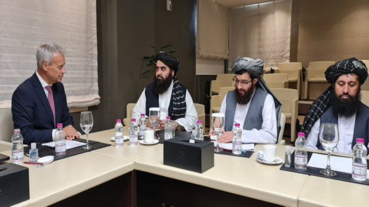 وزیرخارجه طالبان با سفیر نروژ در افغانستان دیدار کرد
