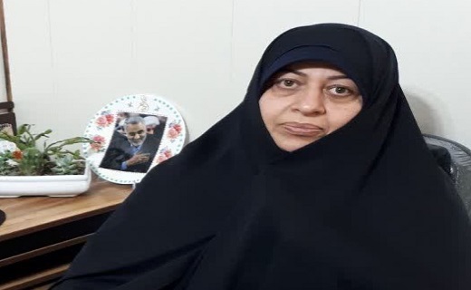 معصومه پرسا، مسئول بسیج جامعه زنان سپاه قدس گیلان