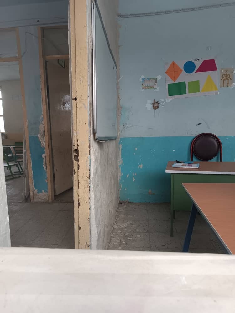کمبود امکانات رفاهی در مدرسه از