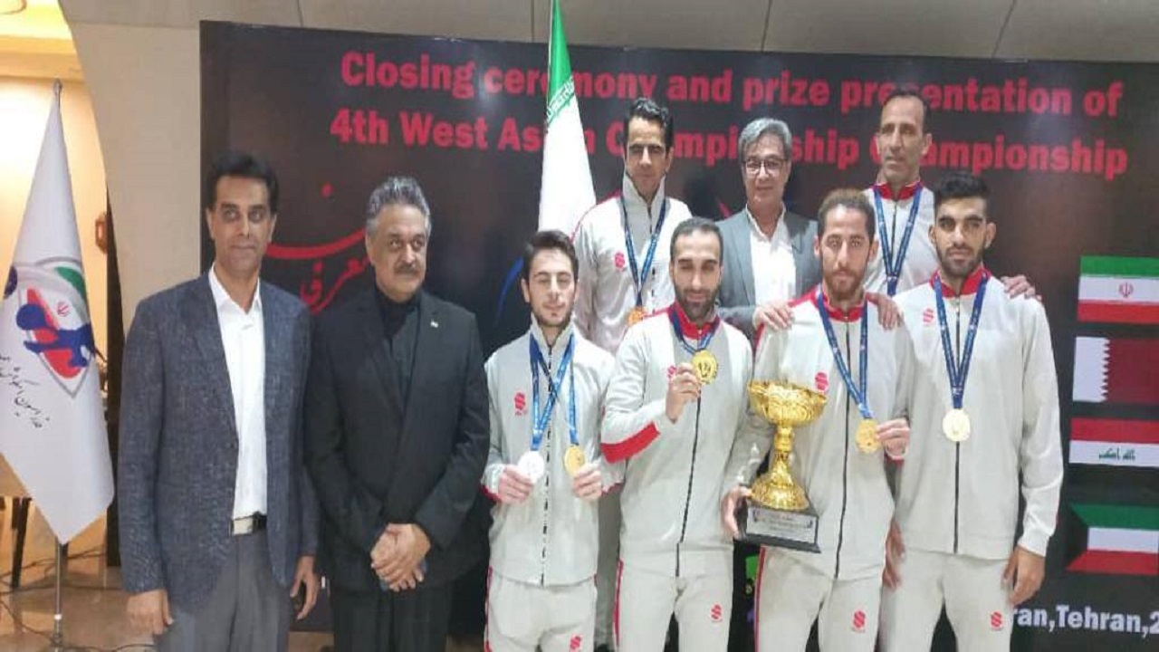 ایران قهرمان رقابت های اسکواش غرب آسیا شد