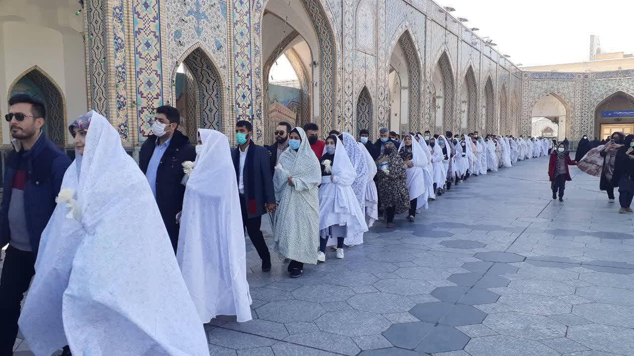 زوج‌های کرمانی به مشهدمقدس اعزام شدند