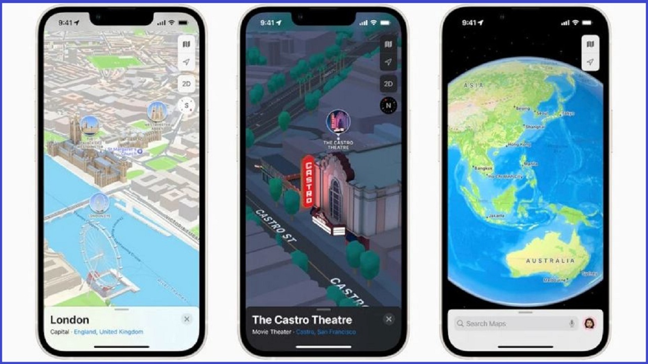 Apple Maps از Google Maps جلو می‌زند