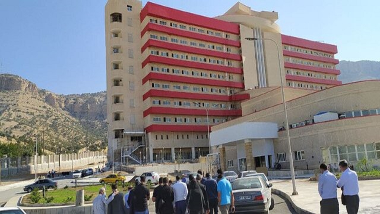 بیمارستان ۳۷۶ تختخوابی ایلام آماده افتتاح است