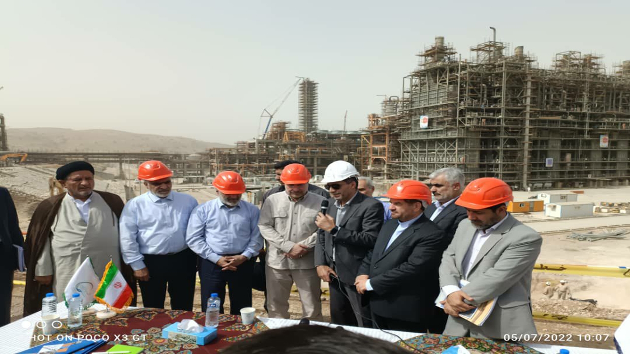 افتتاح پتروشیمی گچساران در دهه فجر