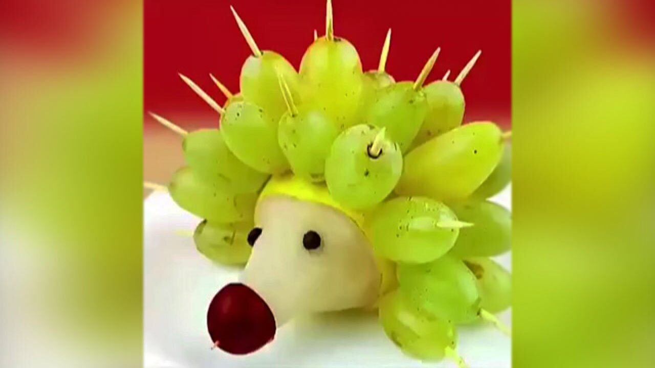 میوه آرایی خلاقانه برای پذیرایی در مهمانی + فیلم