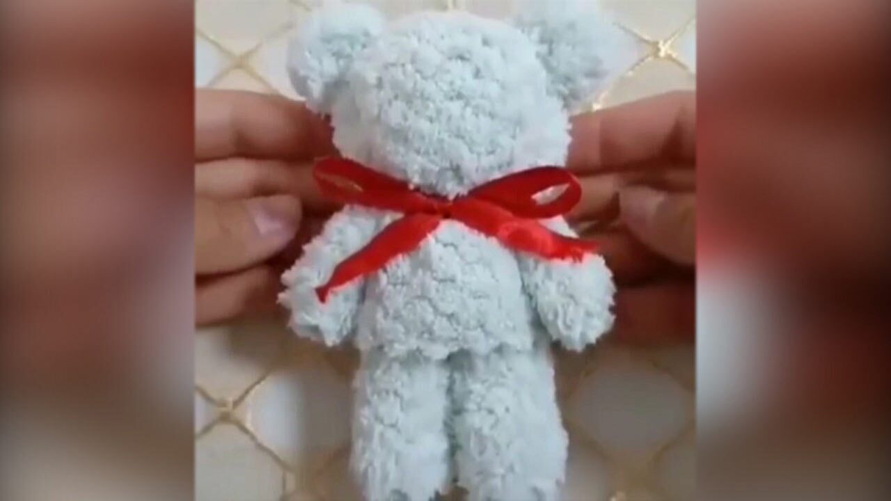 ساخت عروسک پارچه‌ای در یک دقیقه + فیلم