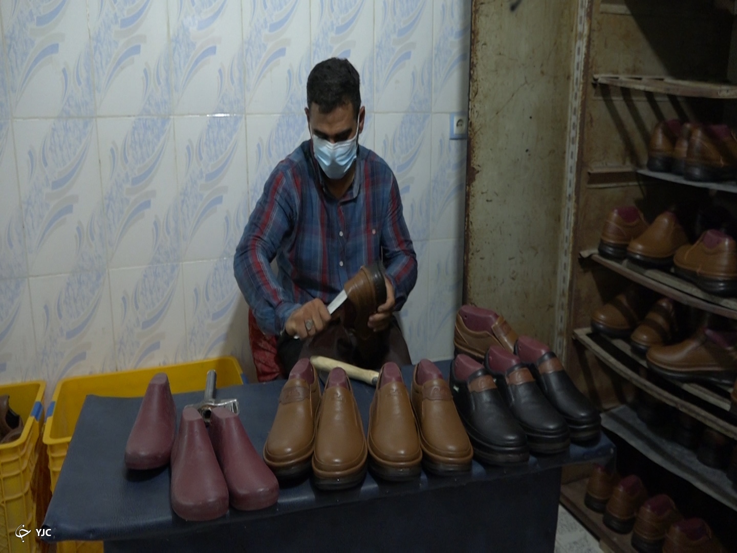 کارکشی کفش 