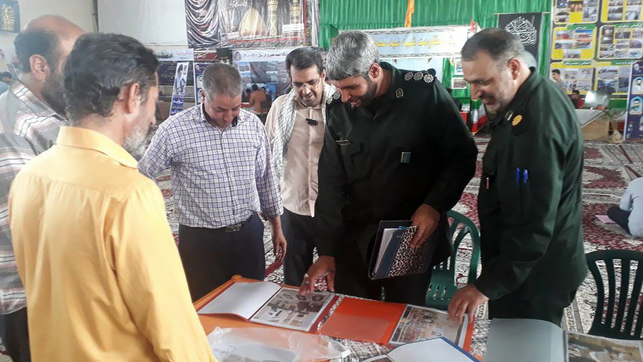 برپایی نمایشگاه‌ اسوه در زرند