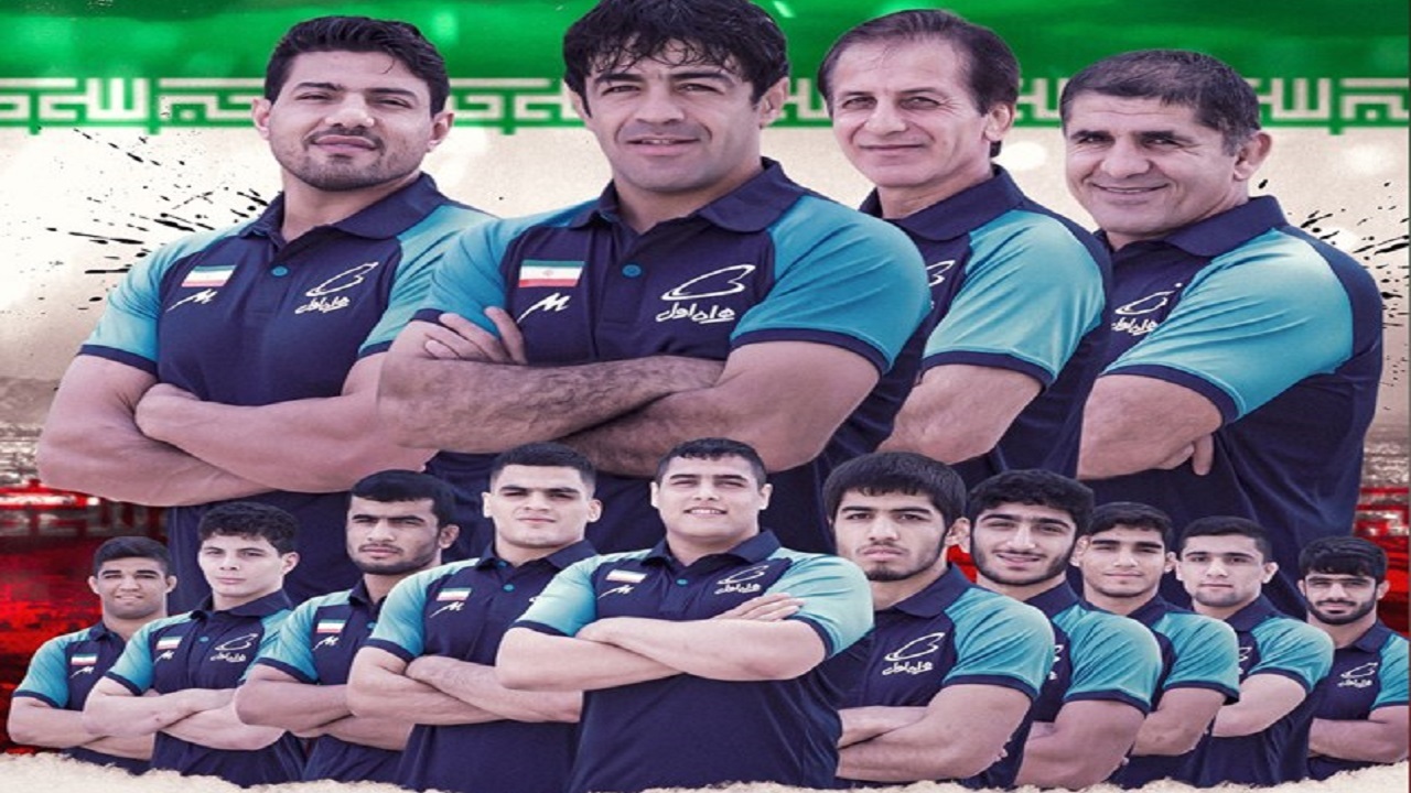 تیم ملی کشتی فرنگی جوانان ایران