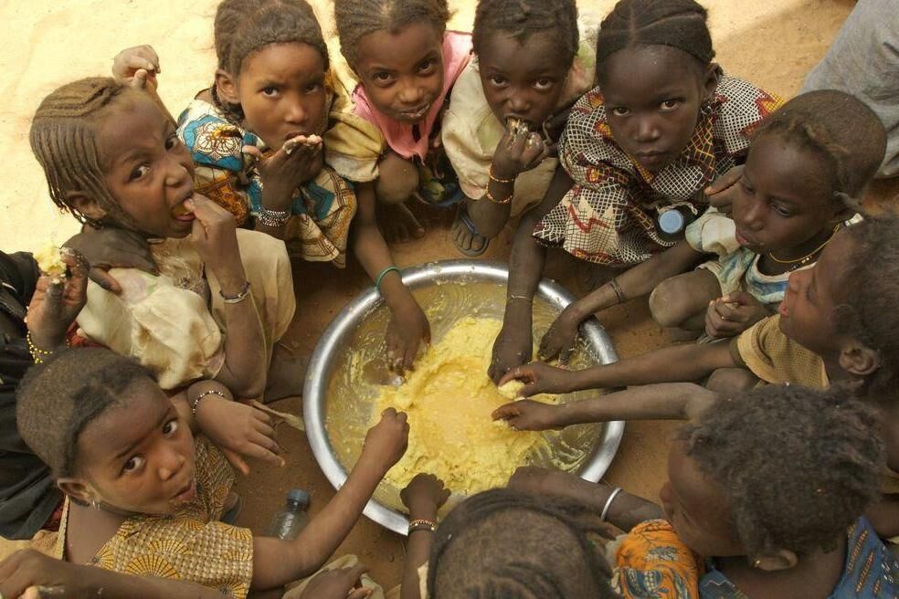 ۲ میلیارد نفر در جهان در خطر گرسنگی قرار دارند