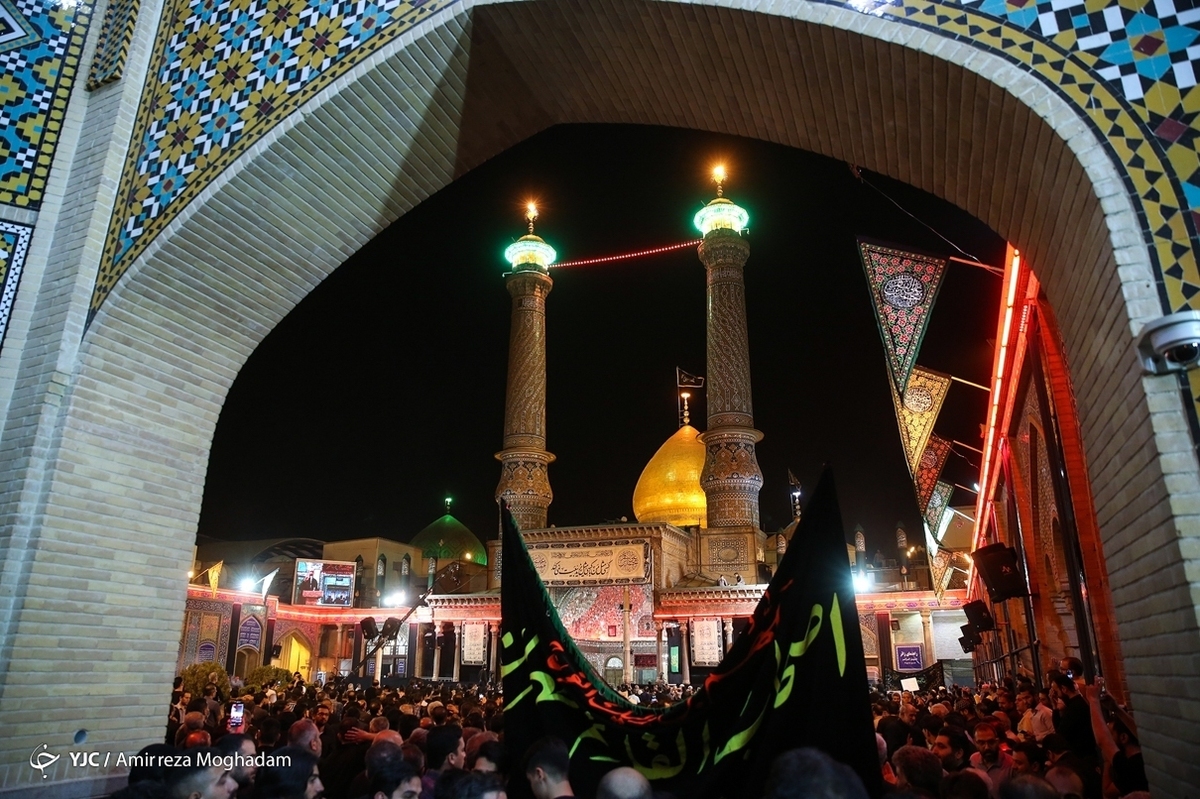 ایام عزاداری مسلمیه در حرم حضرت عبدالعظیم (ع)