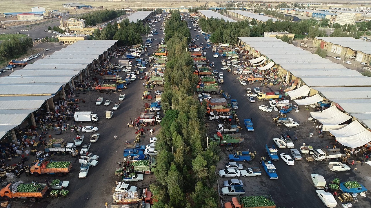 تولید روزانه ۴ تن زباله در میدان میوه و تره‌بار شهید رجایی قم