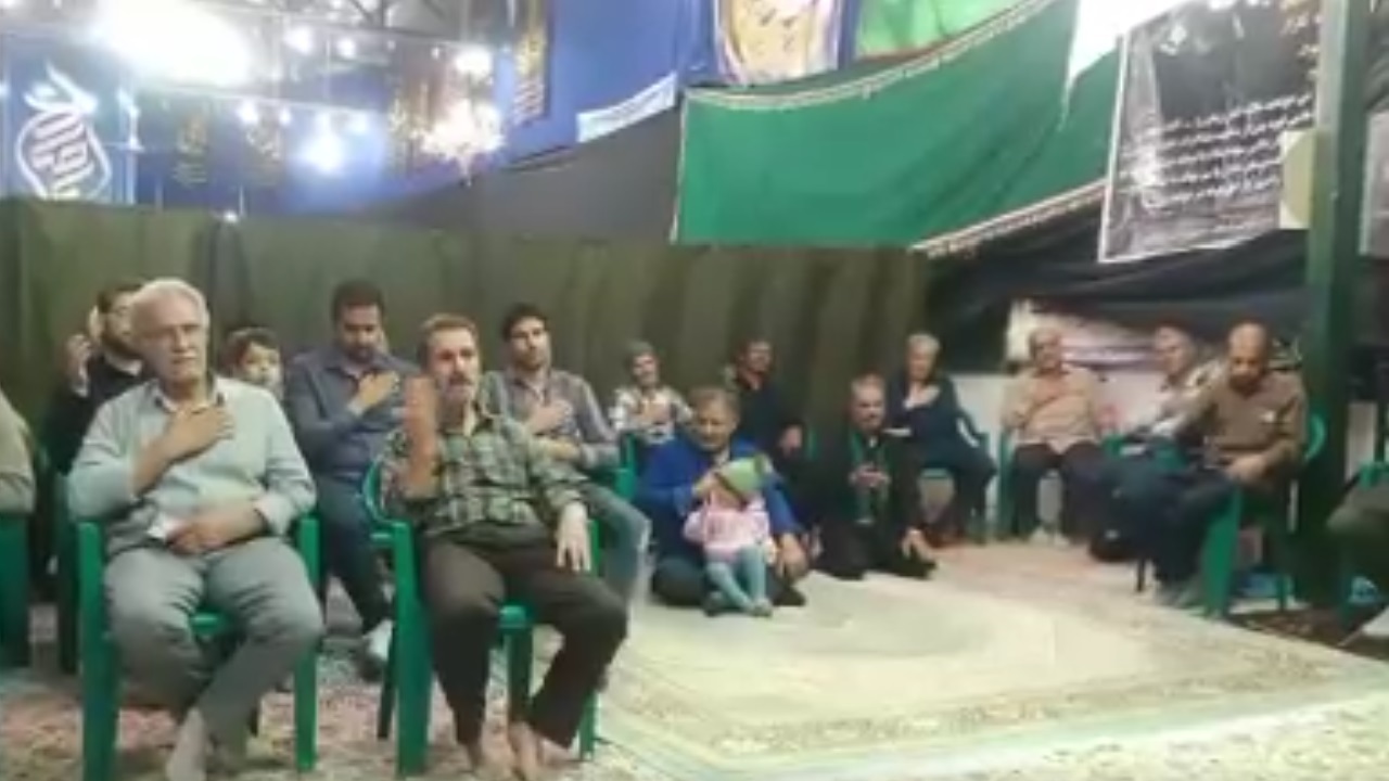 مراسم عزاداری شهادت امام محمد باقر (ع) درقتلگاه فرزند ایشان در دلیجان