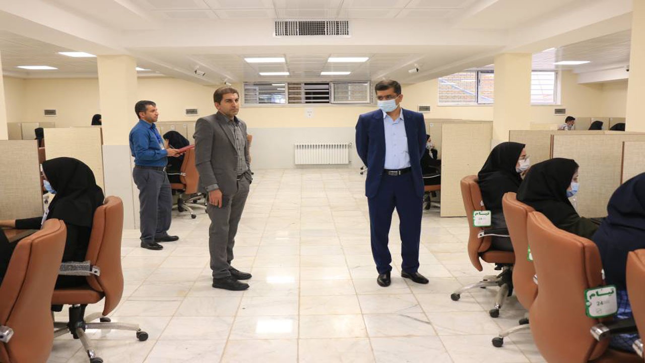 برگزاری آزمون توجیهی نیروهای جدید علوم پزشکی در رفسنجان