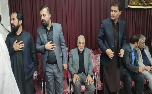 مراسم تجلیل از ششمین سالگرد درگذشت جنرال سیدحسین انوری در مشهد برگزار شد