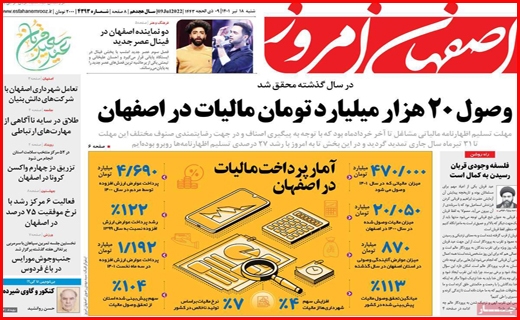 اصفهان امروز