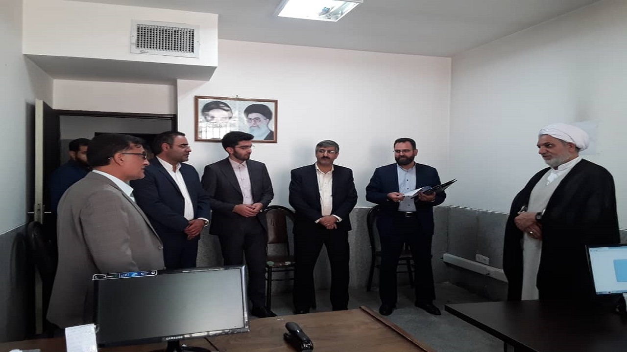 بازدید رییس کل دادگستری استان کرمان از دادگاه ساردوئیه