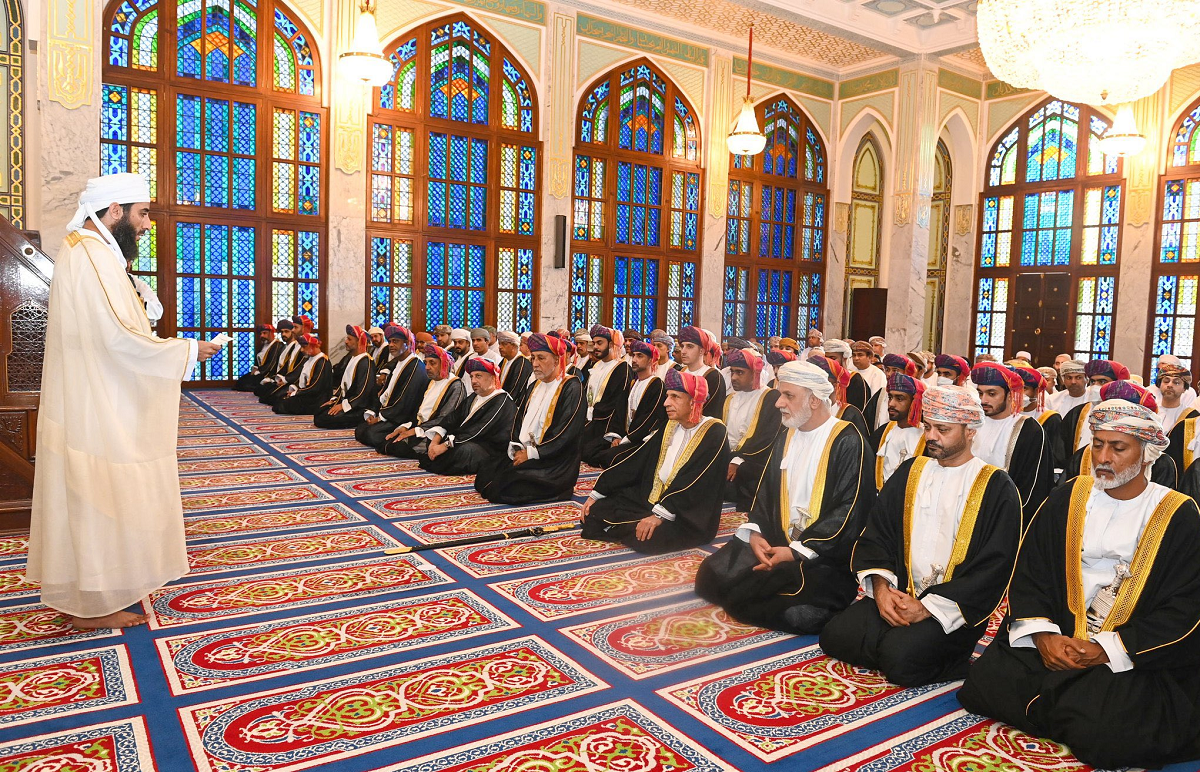 نماز عید قربان در عمان نماز عید قربان