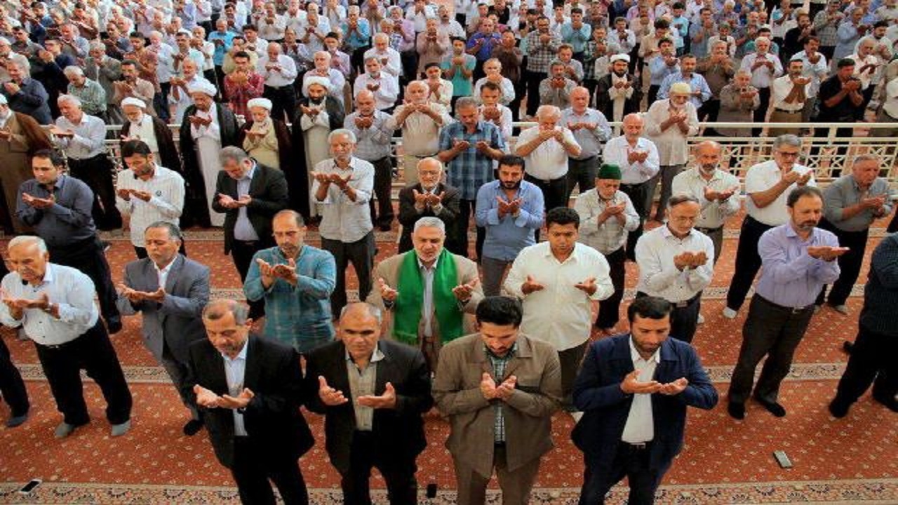 نماز عید قربان در گلستان اقامه شد + تصاویر