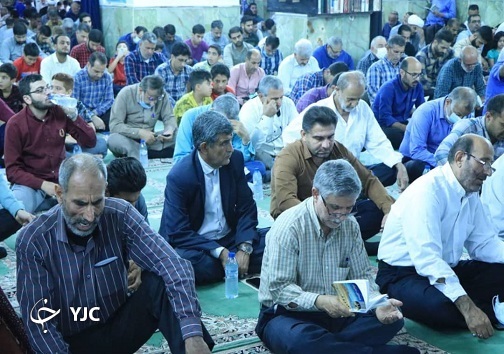 آیین دعای روز عرفه در امیدیه برگزار شد
