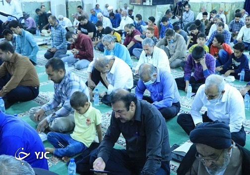 آیین دعای روز عرفه در امیدیه برگزار شد
