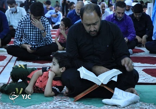 آیین دعای روز عرفه در امیدیه برگزار شد