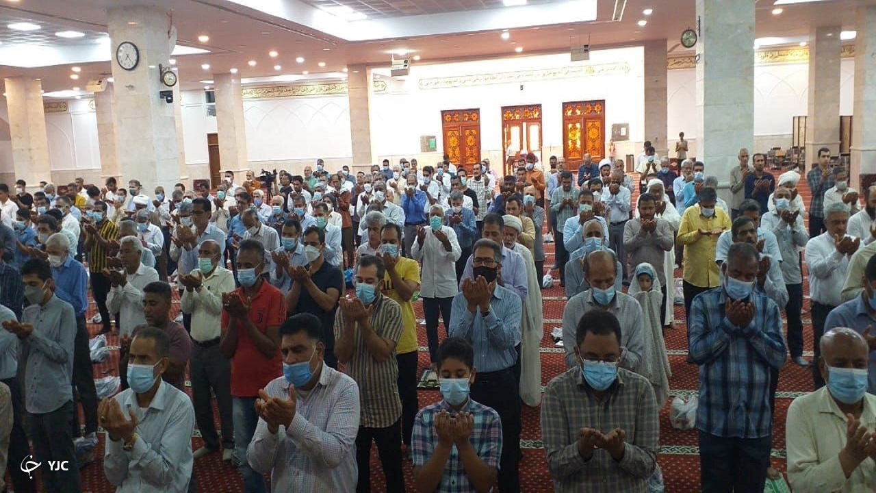 اقامه نماز عید قربان در هرمزگان + عکس و فیلم