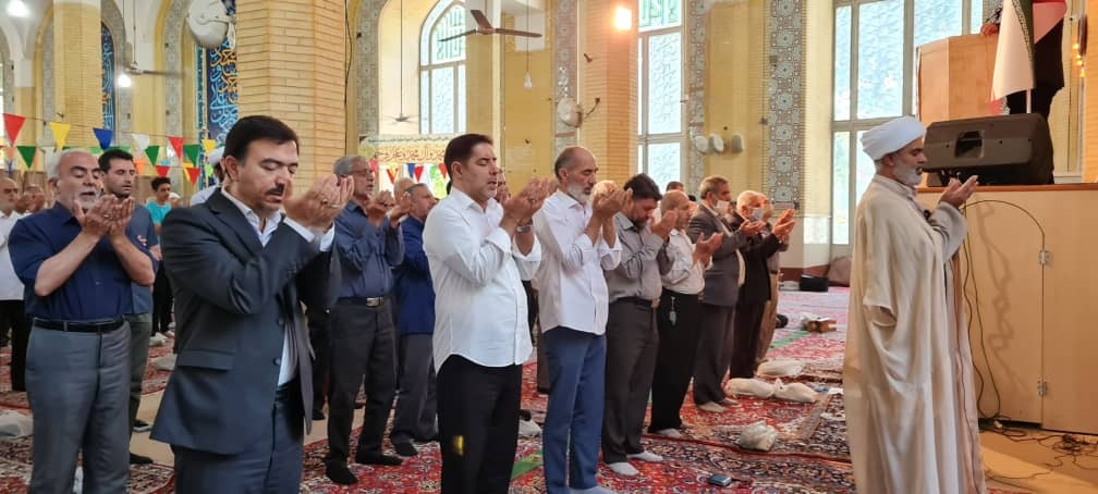 برگزاری نماز عید قربان در کرج + تصاویر و فیلم