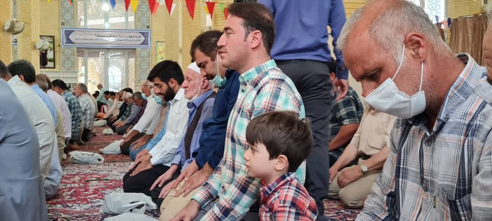 برگزاری نماز عید قربان در کرج + تصاویر و فیلم